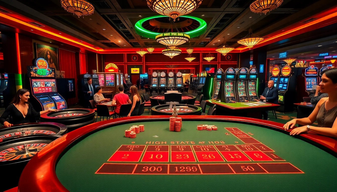 Engaging action at Hi88 baccarat table showcasing vibrant casino excitement.