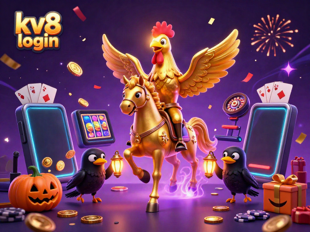 Experience secure access and dynamic gambling with kv8 login in this vibrant casino scene.