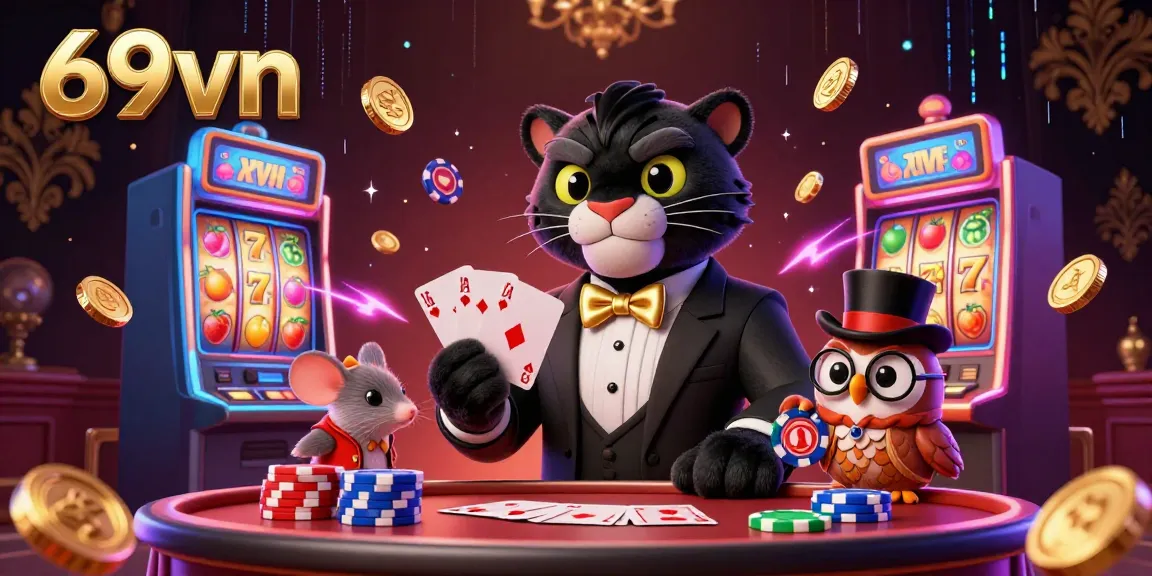 Experience thrilling card deals and vibrant jackpots at 69vn's dynamic casino.