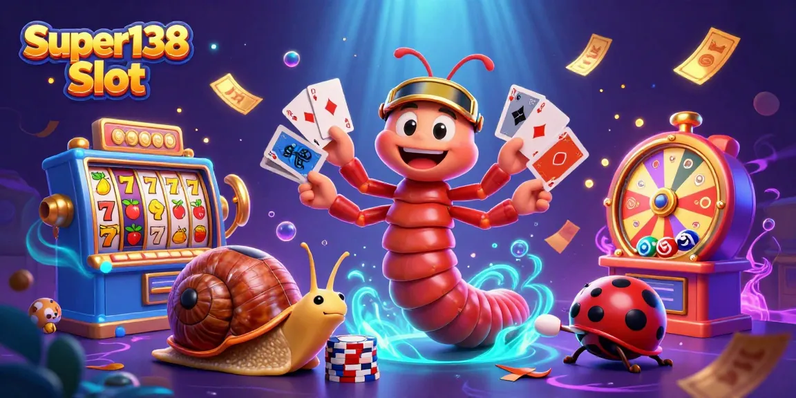 Engage in thrilling gameplay with the Super138 Slot featuring colorful reels and dynamic visuals.