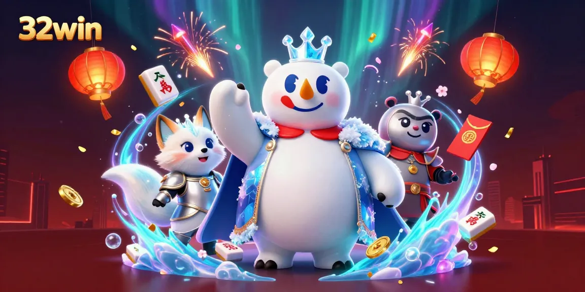 Experience thrilling moments with 32win's vibrant casino games and lucky visuals.