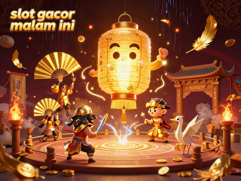 Menangkan permainan slot gacor malam ini di kasino dengan simbol keberuntungan yang berkilau.