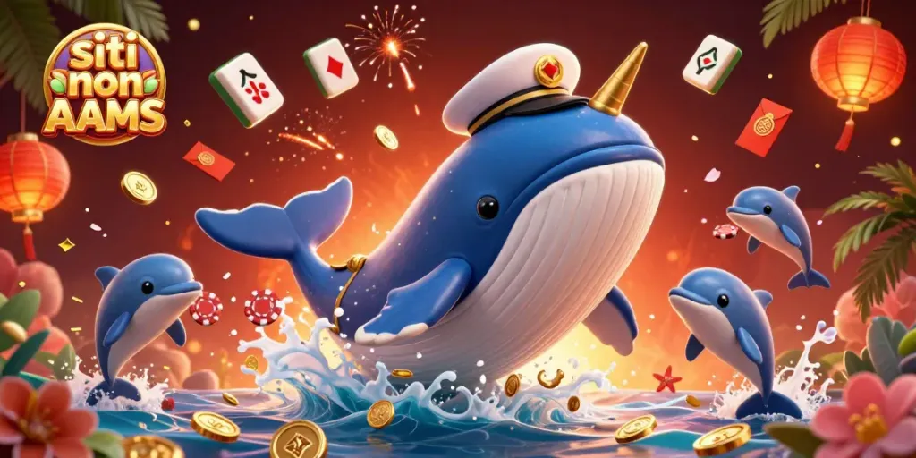 Scopri i siti non AAMS con giochi coinvolgenti per vincite elevate in un'illustrazione vibrante.