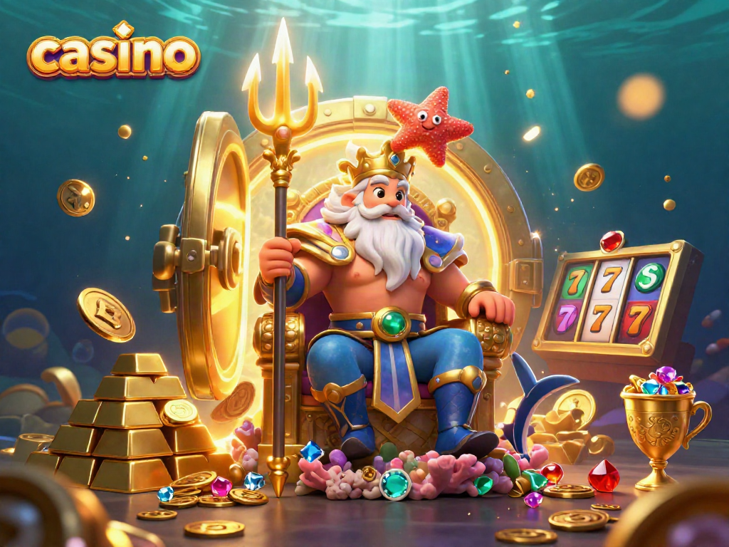 Experience the thrill of a casino world with vibrant characters and treasures.