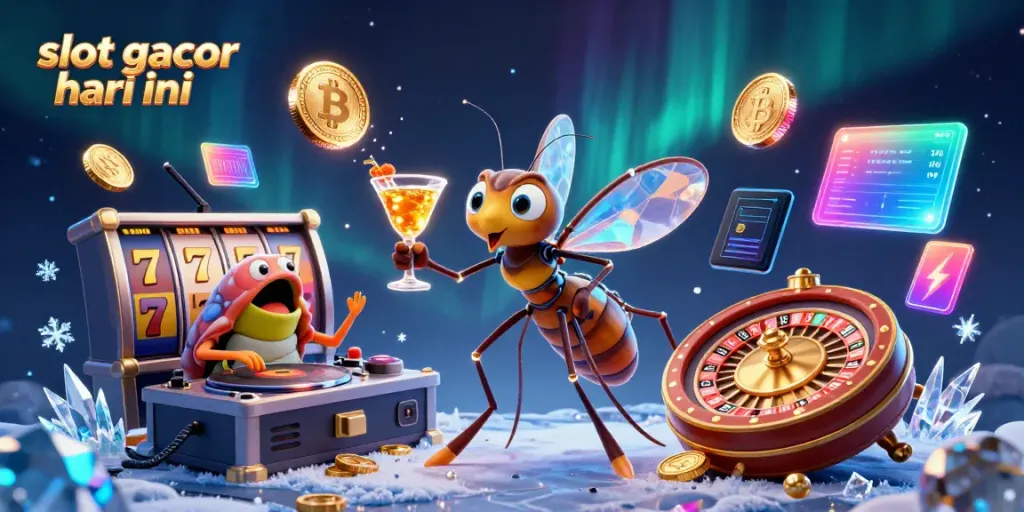 Experience thrilling gameplay with slot gacor hari ini, featuring unique casino mascots and rich gaming elements.