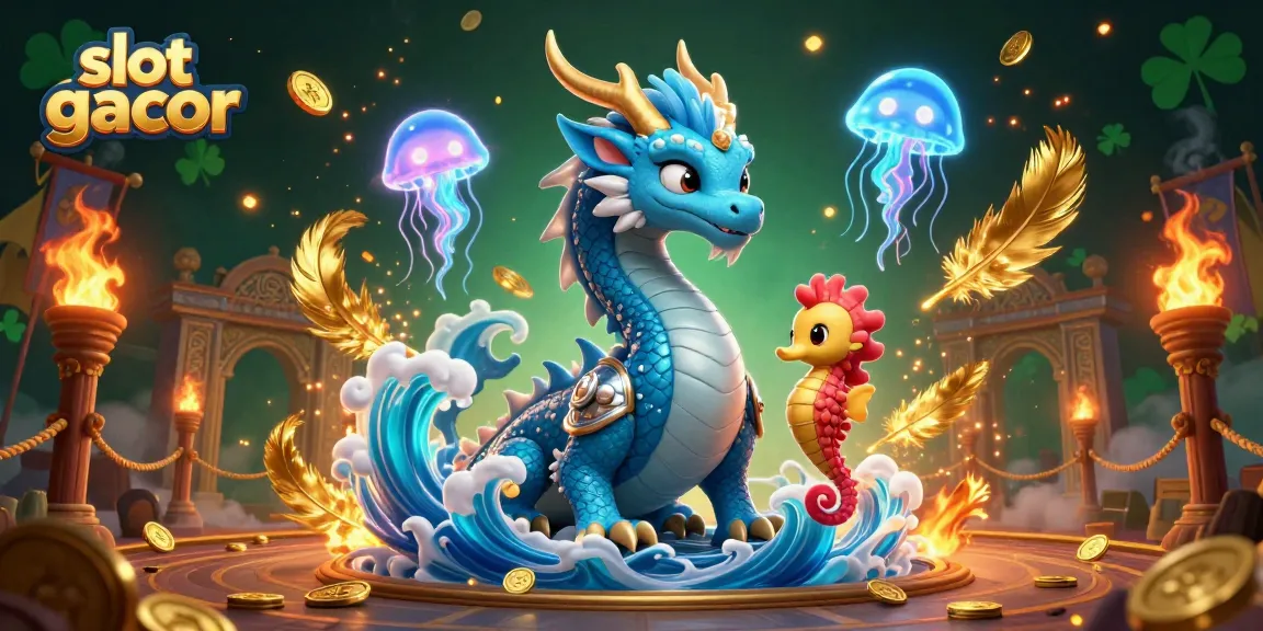 Experience dynamic slot gacor scenes with enchanting characters and casino elements.
