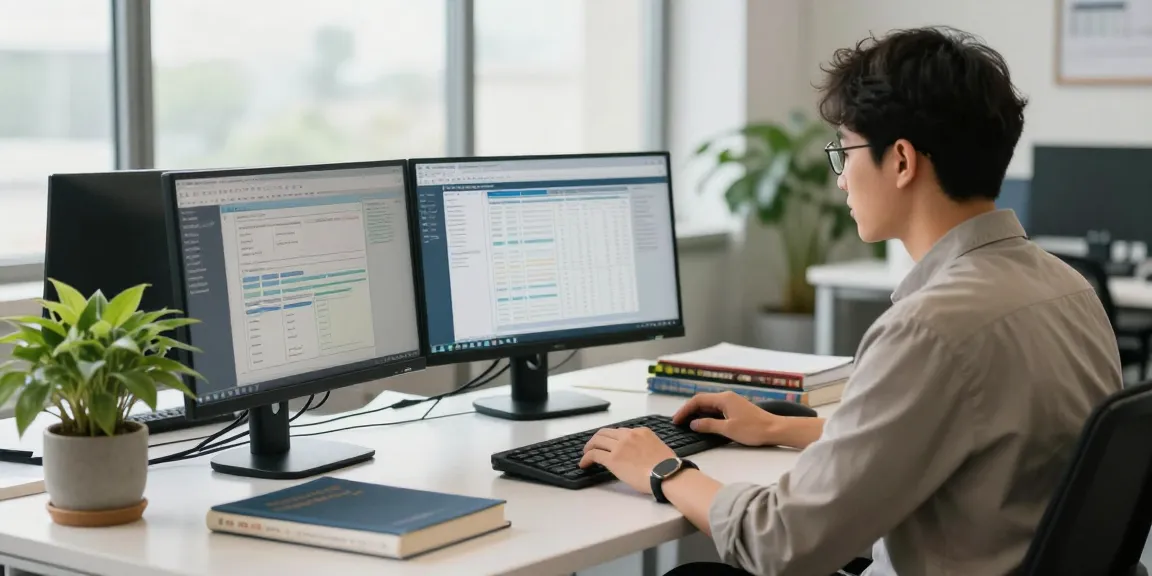 aaifkotaserang.org di ruang kantor auditor forensik modern dengan perangkat yang teratur.