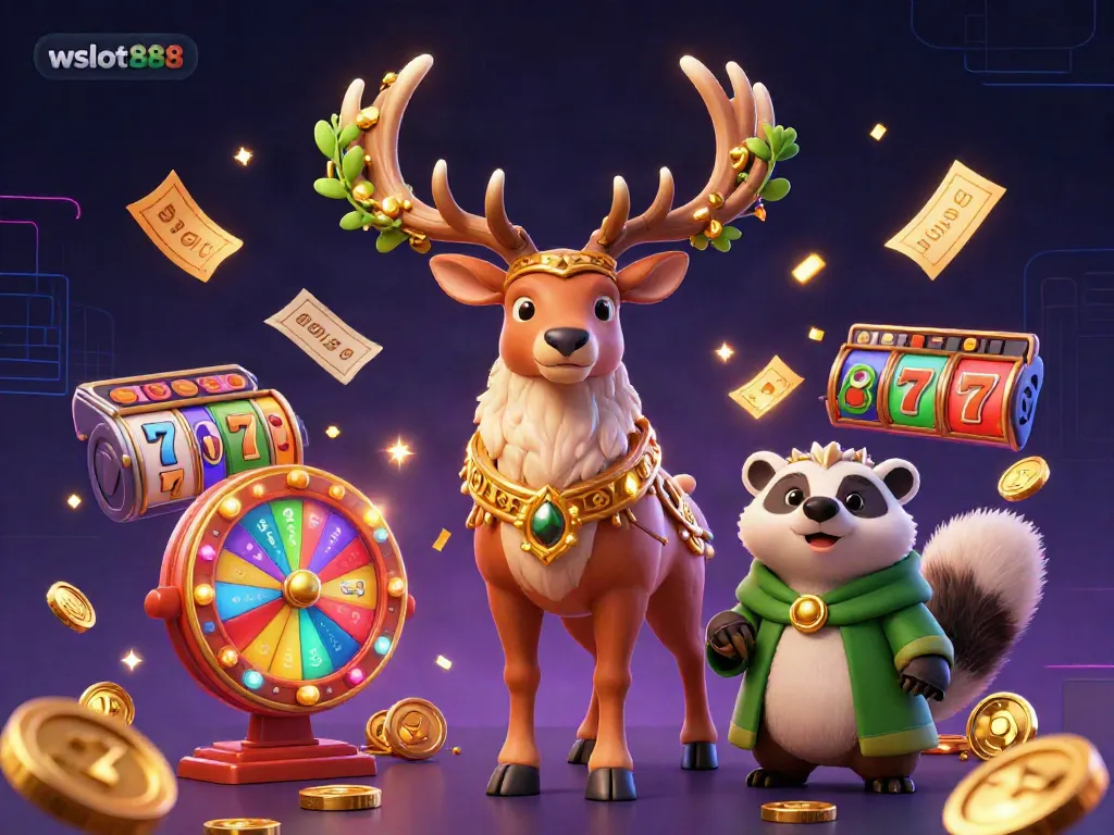 Rasakan keseruan jackpot wslot888 dengan permainan slot modern dan simbol keberuntungan.