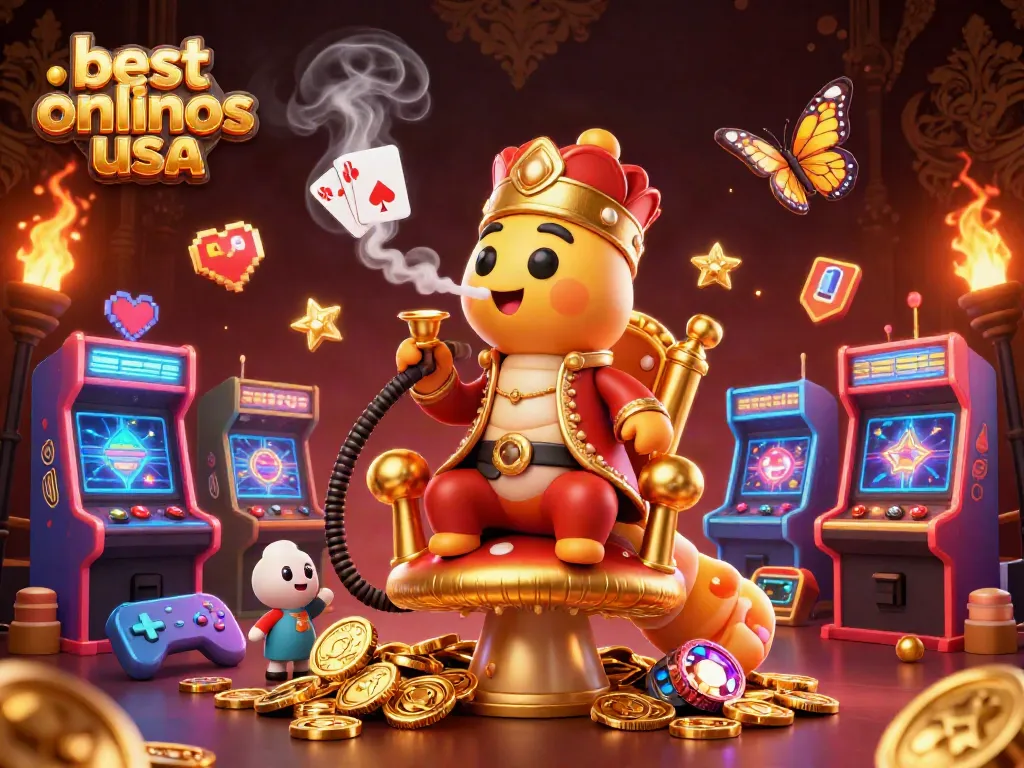 Experience the best online casinos usa with vibrant gaming elements and engaging characters.