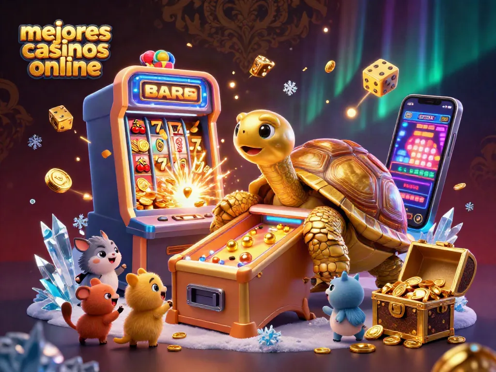 Mejores casinos online: aprende a jugar con la tortuga dorada y disfruta de grandes premios en este vibrante entorno de casino.