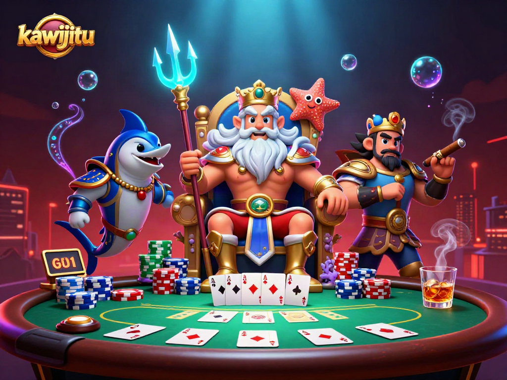 Gambarlah sukses di kawijitu dengan Neptune dan suasana kasino yang menakjubkan.