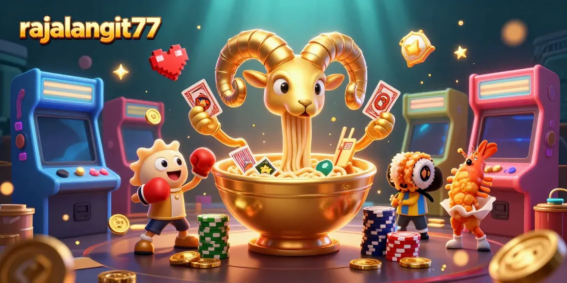 Permainan seru di rajalangit77 dengan karakter 3D menghibur dan elemen kasino yang menarik.
