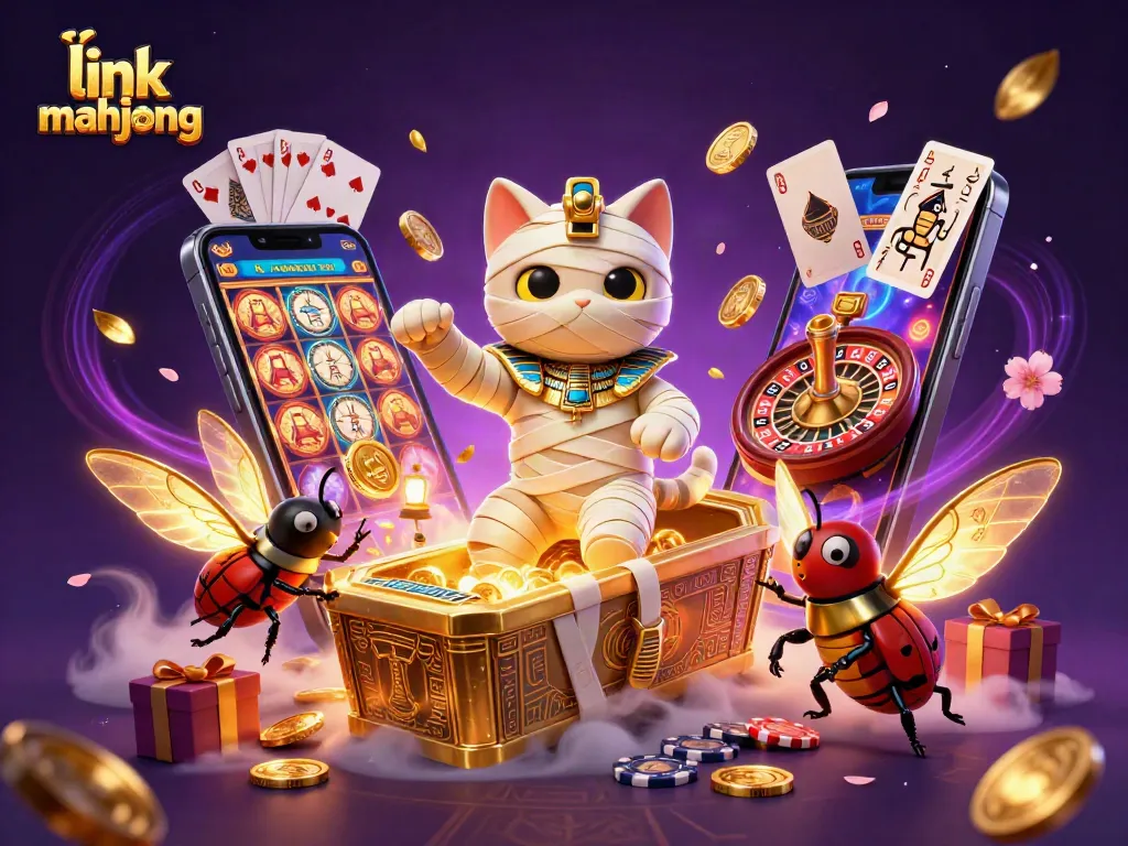 Experience thrilling gameplay in link mahjong with vibrant slot visuals and interactive elements!