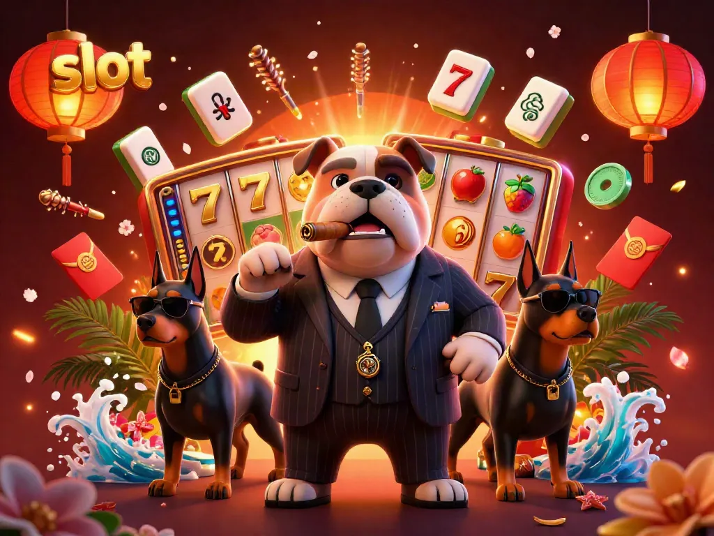 Engaging slot scene featuring mafia characters and dynamic casino elements showcasing jackpot excitement.
