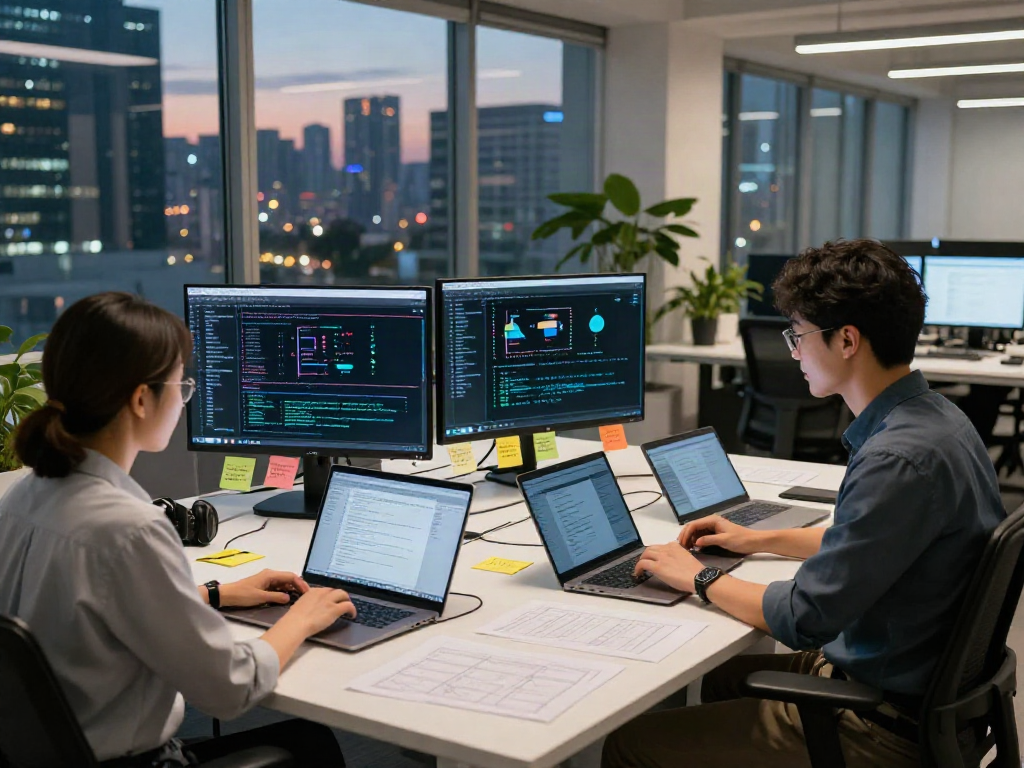 AI training data workspace with dataset finder tools and collaborative environment.