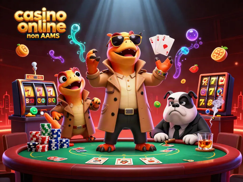 Scopri i vantaggi dei casino online non AAMS con una scena vivace di gioco.