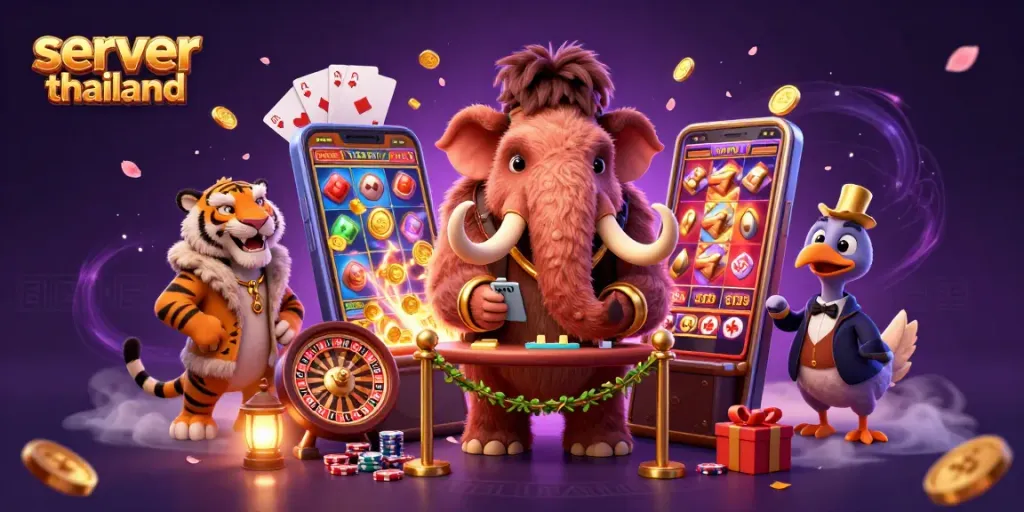 Spin the reels at an online casino with server thailand for thrilling gameplay and VIP experiences.