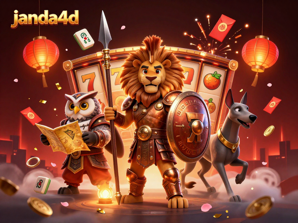 Janda4d menawarkan pengalaman permainan slot seru dengan karakter menarik dan simbol keberuntungan yang menyenangkan.