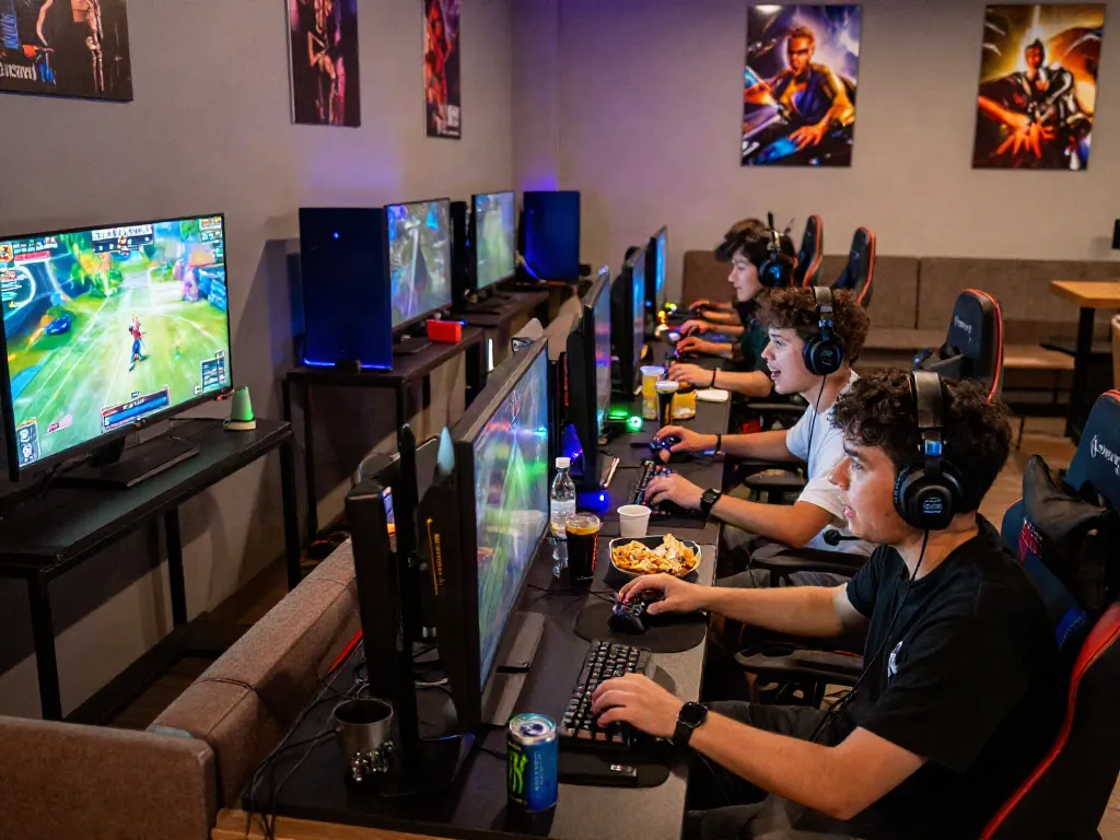 Exciting gaming community moment featuring rokok88 gamers in action