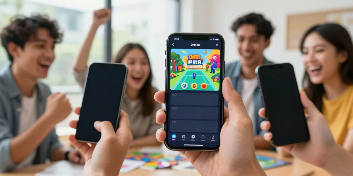 Experience the fun of Dm first with friends in an engaging mobile gaming environment.