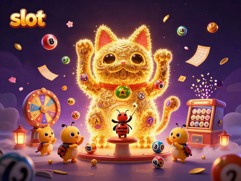 Menang di mesin slot dengan simbol keberuntungan dan efek visual yang memukau.