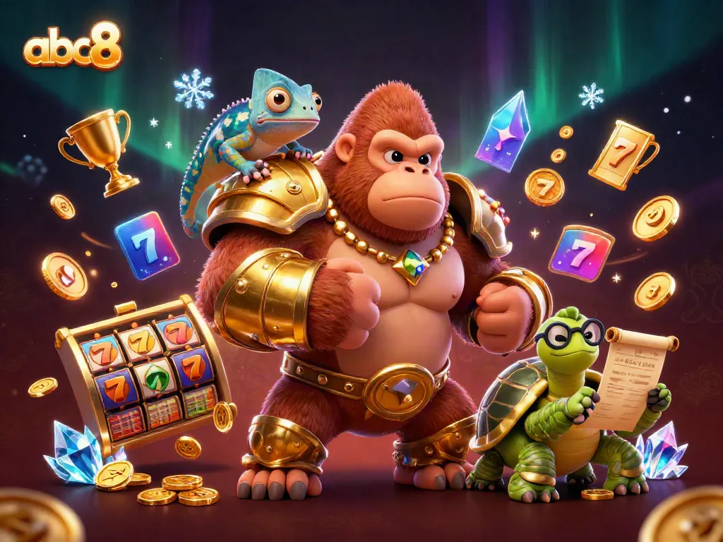Engage in exciting gambling with abc8 featuring colorful slot reels and dynamic 3D characters.
