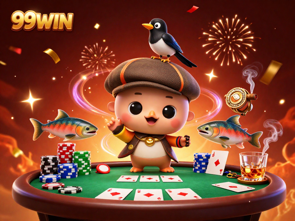 Engage with the 99WIN online casino scene full of excitement and colorful details.