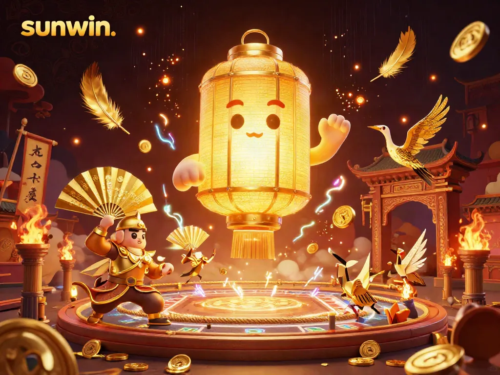 Experience thrilling gameplay at sunwin. with animated spirits and dazzling casino elements.