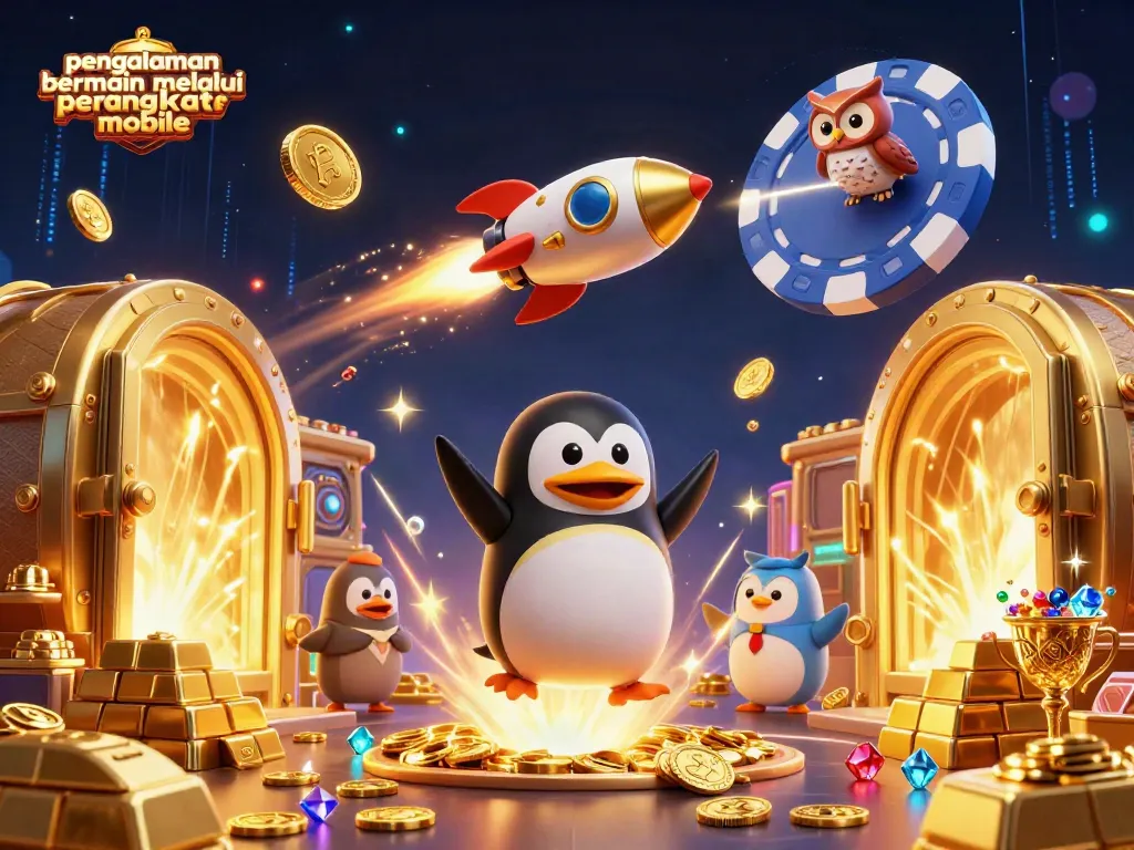 Optimalkan pengalaman bermain melalui perangkat mobile di RAJA168 dengan ilustrasi menarik slot dan jackpot.