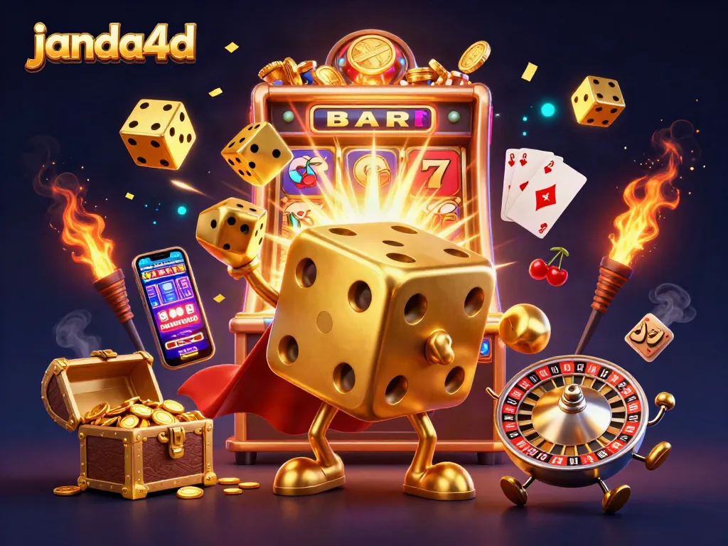 Menangkan permainan janda4d dengan dadu emas dan jackpot spektakuler yang meledak.