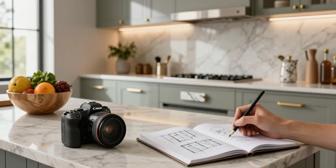 Luxury handles displayed in a modern kitchen setting, enhancing design elegance.