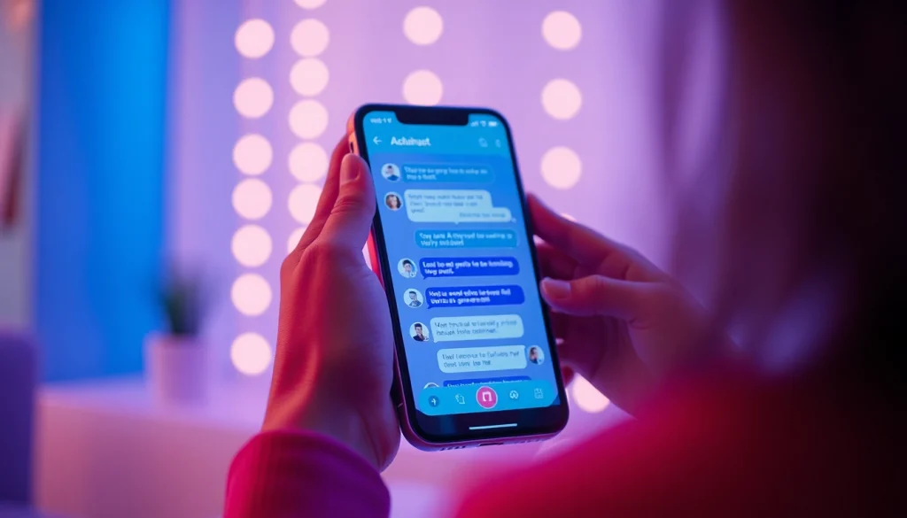 Engage in flirtatious conversation through a sleek AI chatbot interface representing sex ai chat.