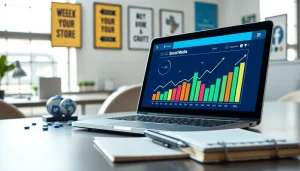 Boost engagement using the facebook smm panel with insights displayed in a digital workspace.