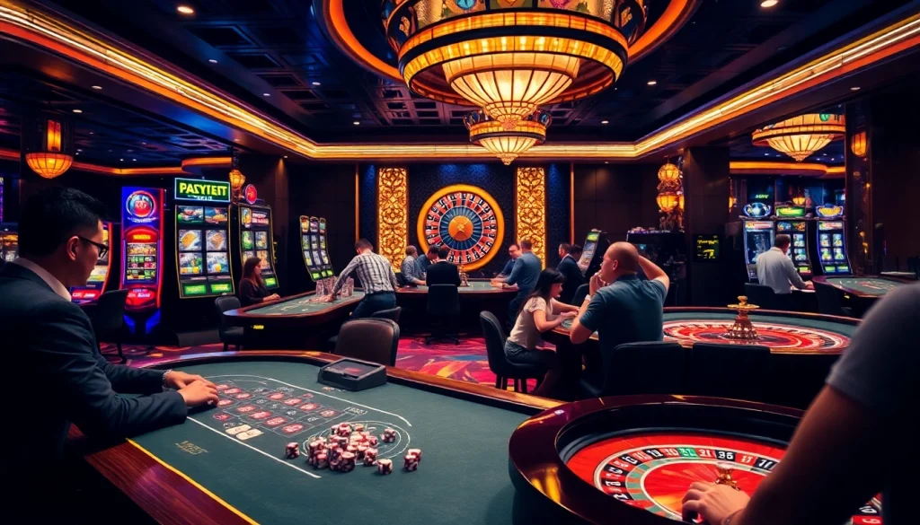 Experience the excitement of gambling at Hay88 with luxurious tables and thrilling games.