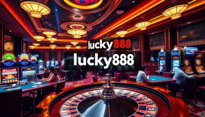 Experience thrilling betting action at lucky88's dynamic casino environment.