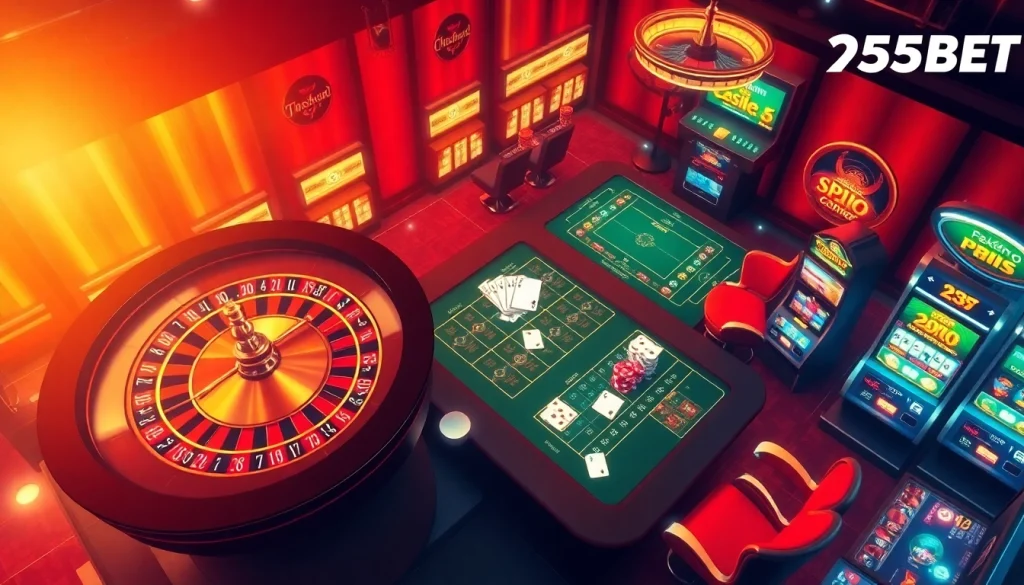 Experience the excitement of gambling at 255BET with vibrant casino games and sleek interfaces.