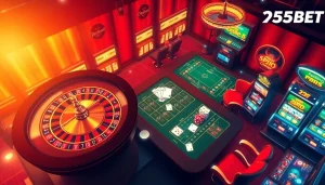 Experience the excitement of gambling at 255BET with vibrant casino games and sleek interfaces.