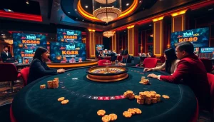 Thể Thao KG88 showcases an exciting online gambling scene with vibrant casino games.
