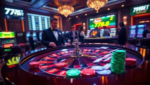 Experience thrilling gameplay at 789BET's vibrant casino tables full of excitement and winning potential.