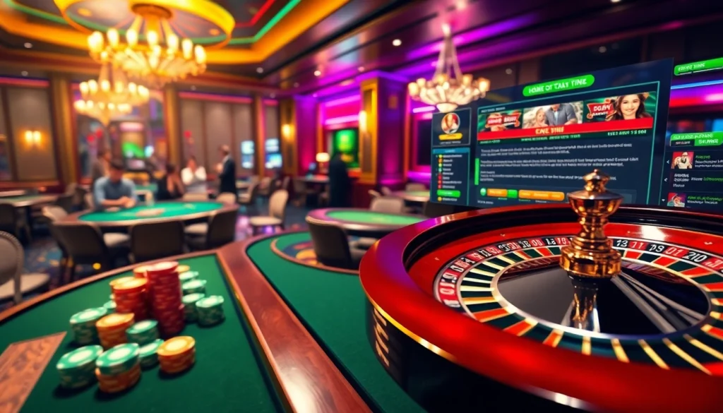 Players engaging at a luxurious casino table, discovering hidden wiki resources for better gambling strategies.