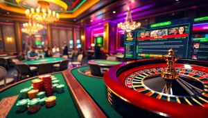 Players engaging at a luxurious casino table, discovering hidden wiki resources for better gambling strategies.