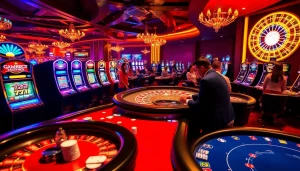 Experience thrilling casino action at c54.gb.net with vibrant gaming tables and exciting slot machines.