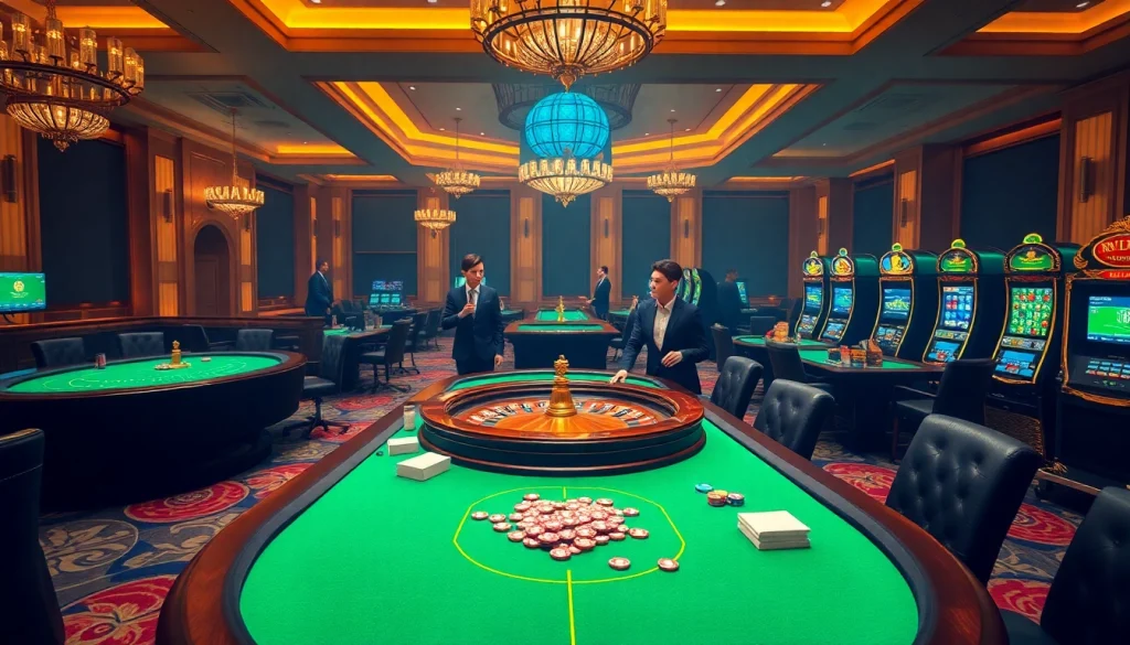 Experience the excitement of online gambling at https://mm88.today/ with luxurious casino elements and vibrant games.