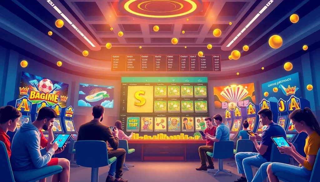 Engaging visual representation of vin777.gb.net's online betting platform featuring sports and casino games.