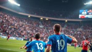 ผลบอลบ้าน สนามฟุตบอลที่เต็มไปด้วยแฟนคลับผู้กระตือรือร้น