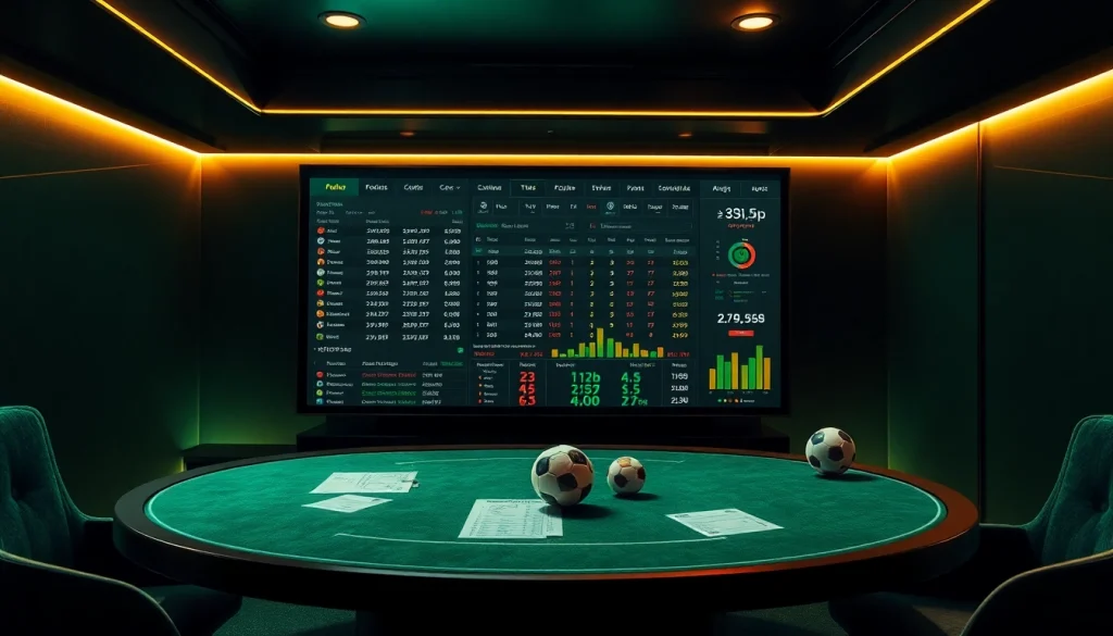 Engage with high-stakes football betting visuals on https://vaoluoitv.it.com, featuring dynamic odds and betting slips.