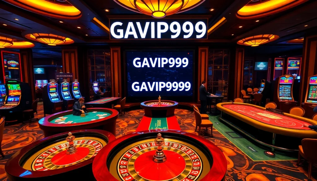 GAVIP999 offers a thrilling casino experience with vibrant games and engaging players.