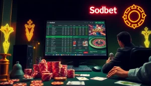 Sbobet offers thrilling online sports betting and casino games with vibrant visuals and exciting odds.