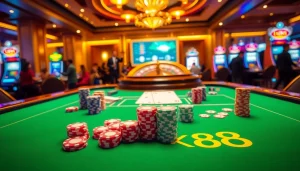 Tham gia các trận casino đầy kịch tính tại LUCK8 với bàn cược sống động, chip cược và sự phấn khích từ roulette.