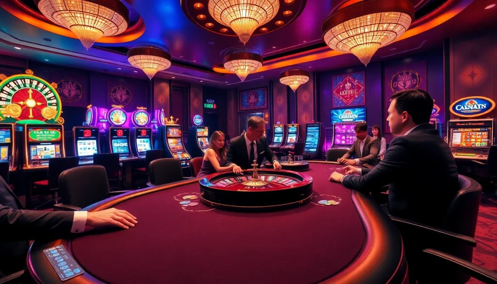 Hòa mình vào trải nghiệm chơi game mạnh mẽ tại https://luck8.com với cảnh bàn poker sang trọng.